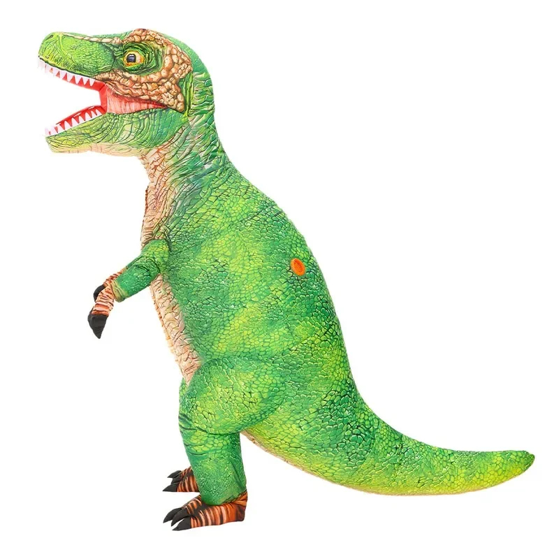 زي ديناصور قابل للنفخ لعيد اله - مراجعة Inflatable Dinosaur Costume Adult وسعره
