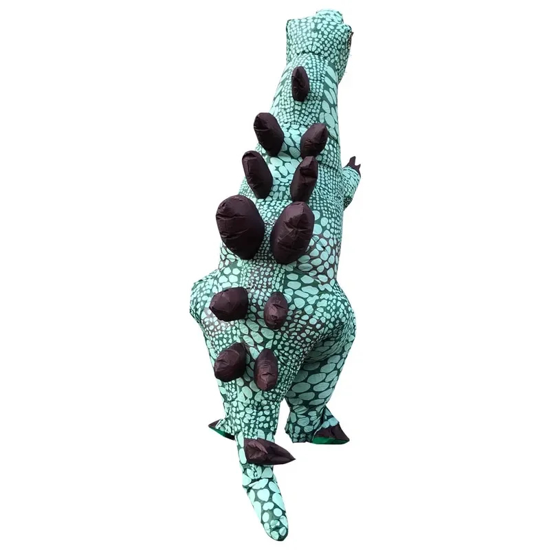 زي ديناصور قابل للنفخ لعيد اله - مراجعة Inflatable Dinosaur Costume Adult وسعره