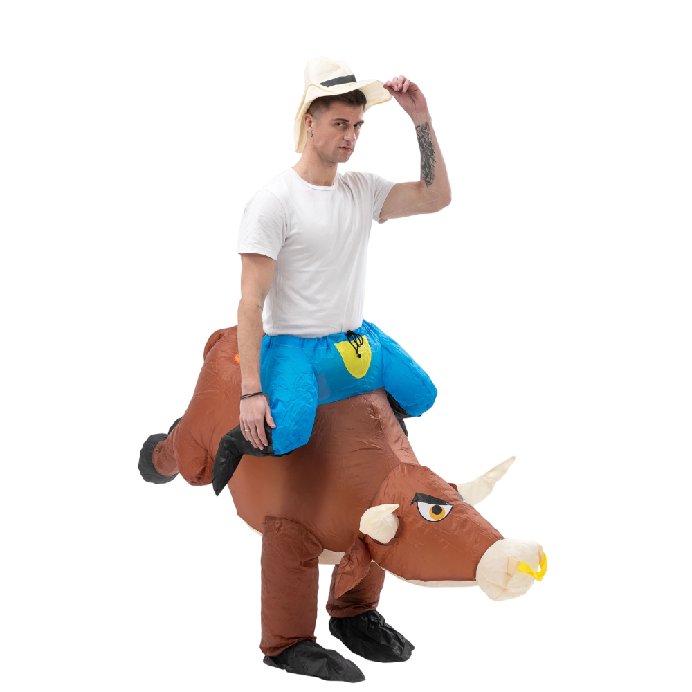 زي تنكري قابل للنفخ للبالغين،  - مراجعة Inflatable Dinosaur Costume Adult وسعره