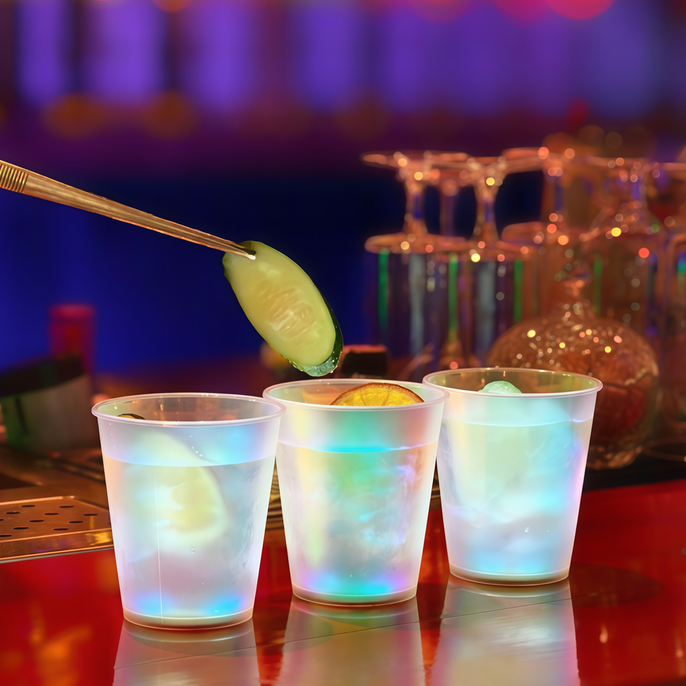 10 قطعة LED توهج في الظلام أكو - مراجعة Glow In The Dark Party Glasses وسعره
