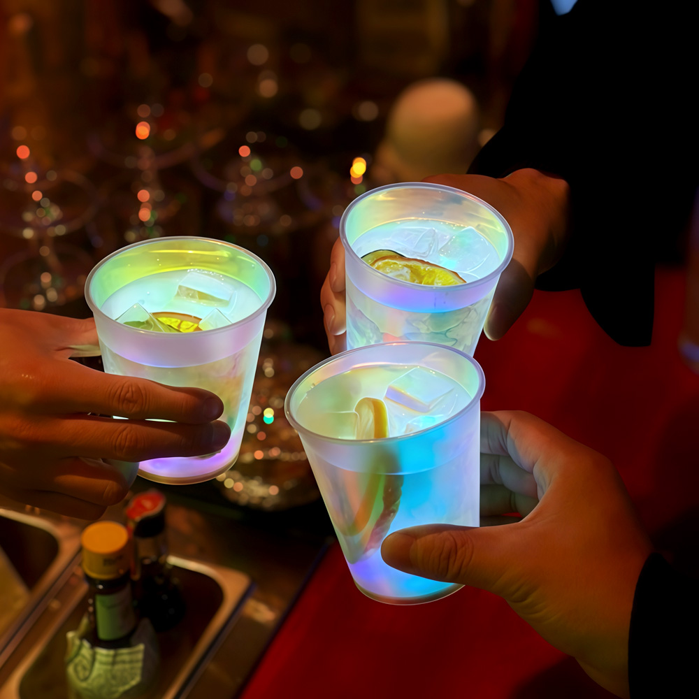 10 قطعة LED توهج في الظلام أكو - مراجعة Glow In The Dark Party Glasses وسعره