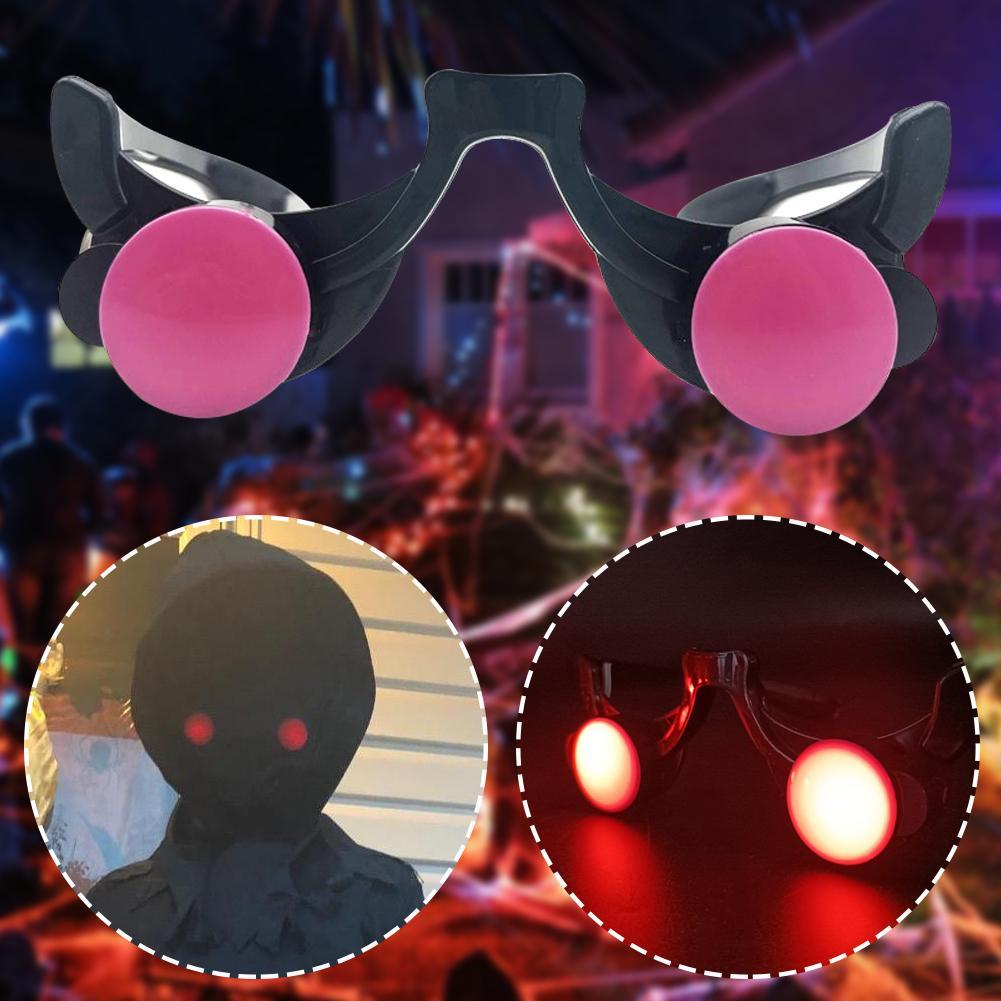 LED مضيئة توهج نظارات مضحك عيو - مراجعة Glow In The Dark Party Glasses وسعره