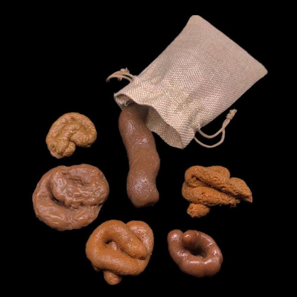 6 قطع من فضلات الحيوانات الواق - مراجعة Fake Poop Gag Gift وسعره
