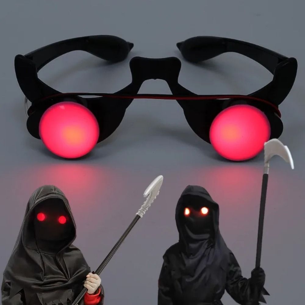 نظارات LED من مادة ABS، نظارات - مراجعة Glow In The Dark Party Glasses وسعره