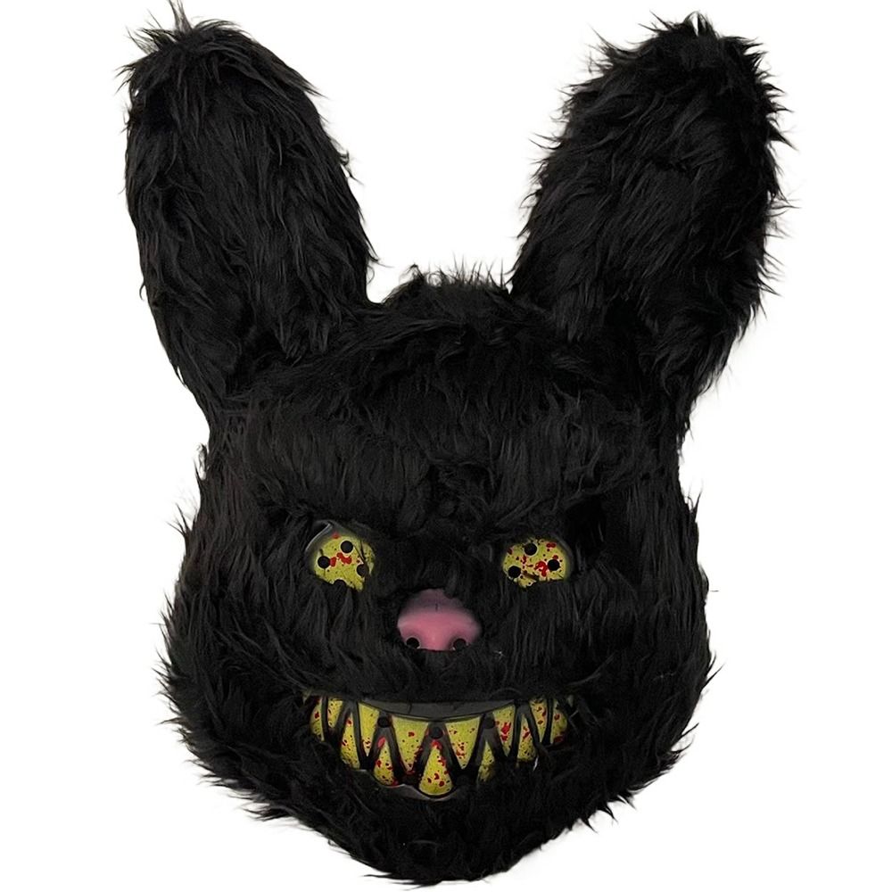 قناع الأرنب القطيفة الدموية، ق - مراجعة Led Purge Mask Halloween وسعره